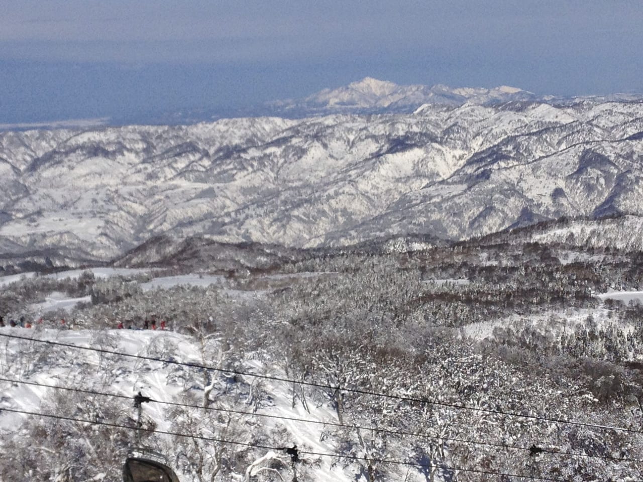 毛無山山頂の眺望