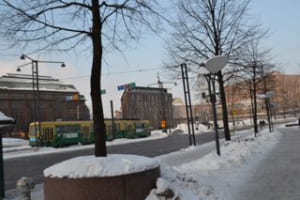 ヘルシンキ市内の風景